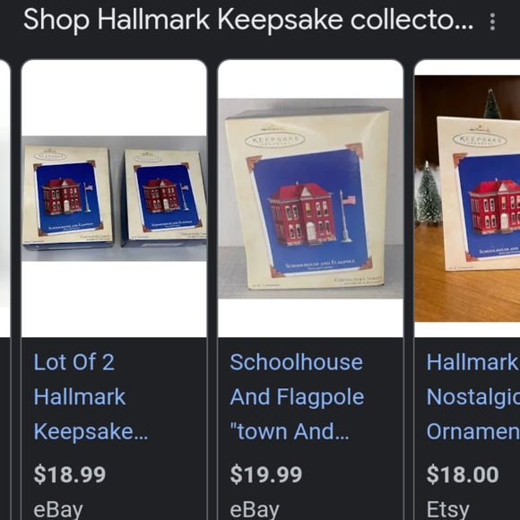 Hallmark Set of 3 Collectors Series Ornaments!! (New) - Picture 3 of 7